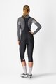 CASTELLI Pantaloni de ciclism 3/4 cu bretele - ENTRATA W - negru