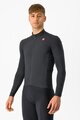 CASTELLI Tricou de cilism pentru iarnă cu mânecă lungă - AERO RACE - negru