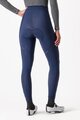 CASTELLI Pantaloni de ciclism lungi fără bretele - ESPRESSO W - albastru