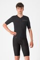 CASTELLI Pantaloni scurți de ciclism cu bretele - PREMIO EVO - negru