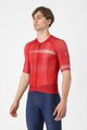 CASTELLI Tricou de ciclism cu mânecă scurtă - CLIMBER´S A/C - roșu