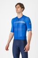 CASTELLI Tricou de ciclism cu mânecă scurtă - CLIMBER´S A/C - albastru