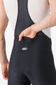 CASTELLI Pantaloni scurți de ciclism cu bretele - UNLIMITED ENDURANCE - negru