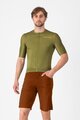 CASTELLI Pantaloni scurți de ciclism fără bretele - UNLIMITED ADVENTURE BAGGY - roșu