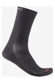CASTELLI Șosete clasice de ciclism - A/C 18 - negru