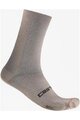 CASTELLI Șosete clasice de ciclism - ESPRESSO 18 - gri