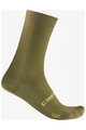 CASTELLI Șosete clasice de ciclism - ESPRESSO 18 - verde