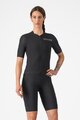 CASTELLI Pantaloni scurți de ciclism cu bretele - PREMIO EVO W DT - negru