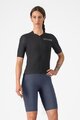 CASTELLI Pantaloni scurți de ciclism cu bretele - PREMIO EVO W DT - albastru