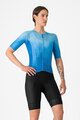 CASTELLI Pantaloni scurți de ciclism cu bretele - A/C W - negru
