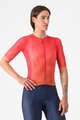 CASTELLI Tricou de ciclism cu mânecă scurtă - A/C W - roșu