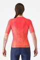 CASTELLI Tricou de ciclism cu mânecă scurtă - A/C W - roșu