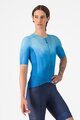 CASTELLI Tricou de ciclism cu mânecă scurtă - A/C W - albastru