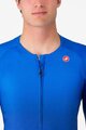 CASTELLI Tricou de ciclism cu mânecă lungă de vară - UPF LONG - albastru