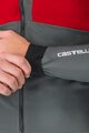 CASTELLI Jachetă rezistentă la vânt de ciclism - FLY UNLTD - roșu/gri