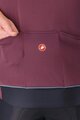 CASTELLI Jachetă termoizolantă de ciclism - ALPHA 150 - bordo