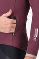 CASTELLI Jachetă termoizolantă de ciclism - ALPHA 150 - bordo