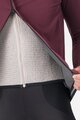 CASTELLI Jachetă termoizolantă de ciclism - ALPHA 150 - bordo