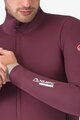 CASTELLI Jachetă termoizolantă de ciclism - ALPHA 150 - bordo