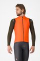 CASTELLI Vestă de ciclism - PERFETTO AIR - portocaliu