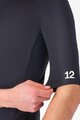 CASTELLI Jachetă rezistentă la vânt de ciclism - DO.DI.CI. SHORT SLEEVE - negru