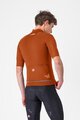 CASTELLI Jachetă rezistentă la vânt de ciclism - DO.DI.CI. SHORT SLEEVE - maro