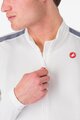 CASTELLI Tricou de cilism pentru iarnă cu mânecă lungă - PURO 4 - alb