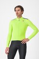 CASTELLI Tricou de cilism pentru iarnă cu mânecă lungă - PURO 4 - verde deschis