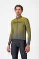 CASTELLI Tricou de cilism pentru iarnă cu mânecă lungă - APICE - verde