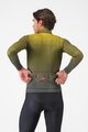 CASTELLI Tricou de cilism pentru iarnă cu mânecă lungă - APICE - verde