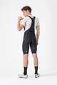 CASTELLI Pantaloni scurți de ciclism cu bretele - OMLOOP THERMAL - negru