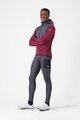 CASTELLI Pantaloni de ciclism lungi cu bretele - UNLIMITED - gri