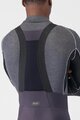 CASTELLI Pantaloni de ciclism lungi cu bretele - UNLIMITED - gri