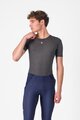 CASTELLI Tricou de ciclism cu mânecă scurtă - MEDIO BASE LAYER - gri