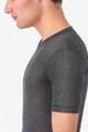 CASTELLI Tricou de ciclism cu mânecă scurtă - MEDIO BASE LAYER - gri