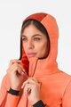 CASTELLI Jachetă termoizolantă de ciclism - UNLIMITED W - portocaliu/roșu