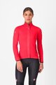 CASTELLI Jachetă termoizolantă de ciclism - ALPHA 150 W - roșu