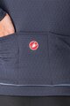 CASTELLI Tricou de cilism pentru iarnă cu mânecă lungă - SFIDA 3 - albastru