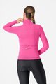 CASTELLI Tricou de cilism pentru iarnă cu mânecă lungă - SFIDA 3 - roz