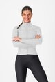 CASTELLI Tricou de cilism pentru iarnă cu mânecă lungă - SFIDA 3 - argintiu
