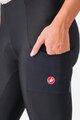 CASTELLI Pantaloni de ciclism lungi cu bretele - UNLIMITED W DT - negru