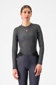 CASTELLI Tricou de ciclism cu mânecă lungă - FLANDERS 2 WARM W - gri