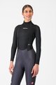 CASTELLI Tricou de ciclism cu mânecă lungă - FLANDERS 2 WARM W - negru