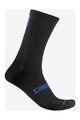 CASTELLI Șosete clasice de ciclism - COMO 15 W - negru