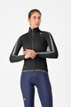 CASTELLI jachetă impermeabilă - ULTRA W RAIN CAPE - negru