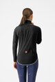 CASTELLI jachetă impermeabilă - ULTRA W RAIN CAPE - negru