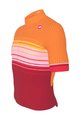 CASTELLI Tricou de ciclism cu mânecă scurtă - SQUADRA GUEST DESIGNER A019 - portocaliu/roșu