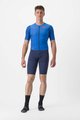 CASTELLI Salopetă de ciclism - PR 2 SPEED SUIT - albastru