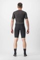 CASTELLI Salopetă de ciclism - PR 2 SPEED SUIT - negru