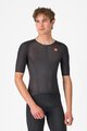 CASTELLI Tricou de ciclism cu mânecă scurtă - FREE SPEED 3 RACE TOP - negru